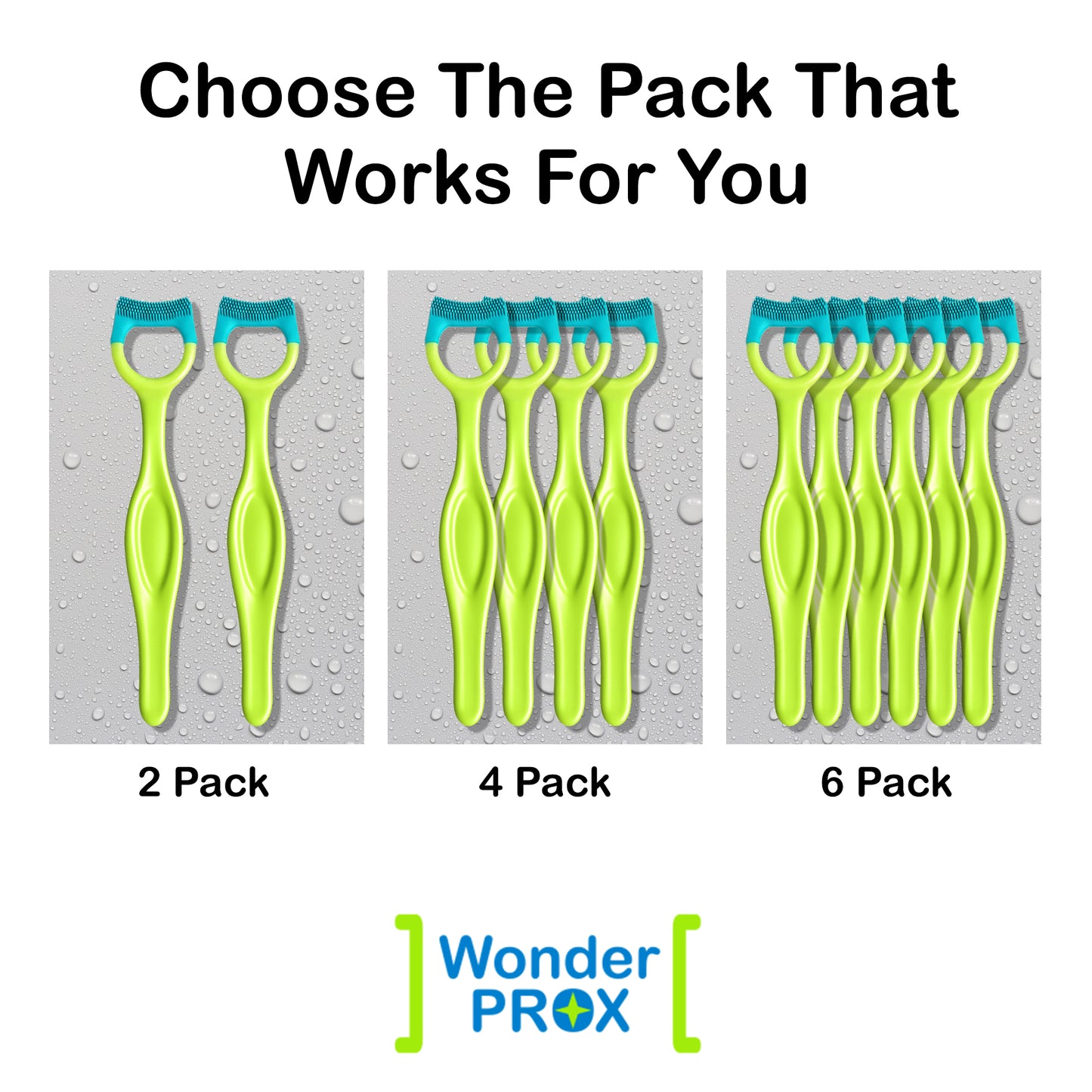 WonderProx Toothbrush For Tooth Loss and Dentures